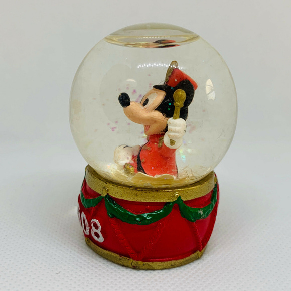 2008 JC Penney Disney Mickey Mouse Mini Snowglobe - Picture 2 of 7